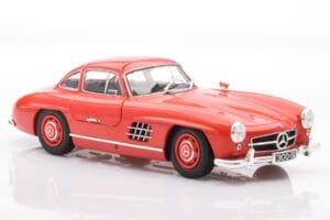 Mercedes 300 SL W198 Gullwing レッド Minichamps 1:18 110037211 メタル - 画像 6/8