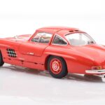 Mercedes 300 SL W198 Gullwing レッド Minichamps 1:18 - image 7 of 8