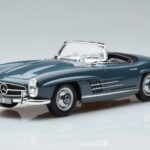 Mercedes 300 SL W198 Roadster ブルー Norev 1:18