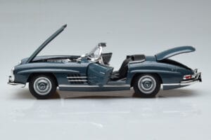 Mercedes 300 SL W198 Roadster ブルー Norev 1:18 B66040668 メタル - 画像 4/9
