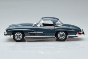 Mercedes 300 SL W198 Roadster ブルー Norev 1:18 B66040668 メタル - 画像 5/9