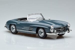 Mercedes 300 SL W198 Roadster ブルー Norev 1:18 B66040668 メタル - 画像 7/9