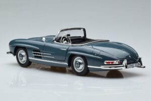 Mercedes 300 SL W198 Roadster ブルー Norev 1:18 B66040668 メタル - 画像 8/9