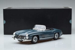 Mercedes 300 SL W198 Roadster ブルー Norev 1:18 B66040668 メタル - 画像 9/9
