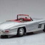 Mercedes 300 SL W198 Roadster Norev 1:18 183890 メタル - image 4 of 10