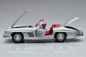 Mercedes 300 SL W198 Roadster Norev 1:18 183890 メタル - 画像 5/10
