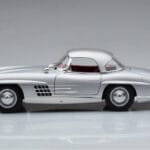 Mercedes 300 SL W198 Roadster Norev 1:18 183890 メタル - image 6 of 10