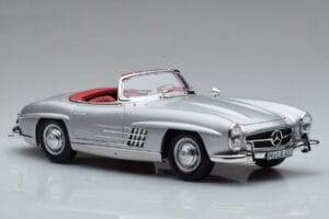 Mercedes 300 SL W198 Roadster Norev 1:18 183890 メタル - 画像 8/10