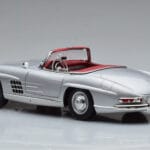 Mercedes 300 SL W198 Roadster Norev 1:18 183890 メタル - image 9 of 10