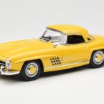 Mercedes 300 SL W198 Roadster イエロー Norev 1:18