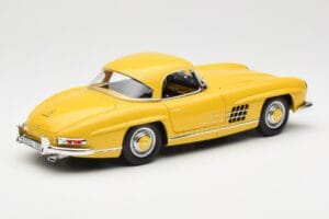 Mercedes 300 SL W198 Roadster イエロー Norev 1:18 B66040669 メタル - 画像 3/8