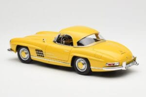 Mercedes 300 SL W198 Roadster イエロー Norev 1:18 B66040669 メタル - 画像 7/8