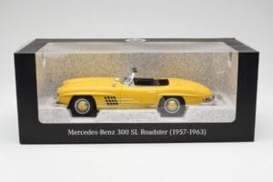 Mercedes 300 SL W198 Roadster イエロー Norev 1:18 B66040669 メタル - 画像 8/8