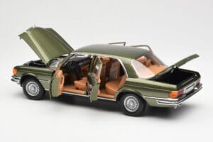 Mercedes 450SEL 6.9 W116 グリーン メタリック Norev 1:18 183455 メタル - 画像 5/8