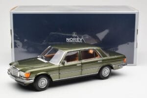Mercedes 450SEL 6.9 W116 グリーン メタリック Norev 1:18 183455 メタル - 画像 8/8