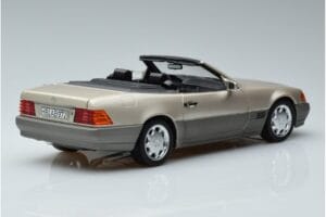 Mercedes 500 SL R129 スモークシルバー Norev 1:18 183719 メタル - 画像 3/7