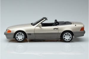 Mercedes 500 SL R129 スモークシルバー Norev 1:18 183719 メタル - 画像 4/7
