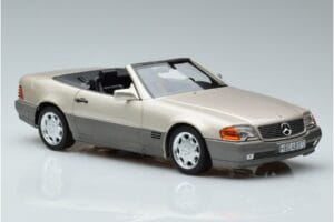 Mercedes 500 SL R129 スモークシルバー Norev 1:18 183719 メタル - 画像 5/7
