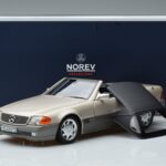Mercedes 500 SL R129 スモークシルバー Norev 1:18 183719 メタル - image 7 of 7