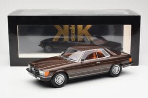 Mercedes 500 SLC C107 ブラウン KK-Scale 1:18 180851 メタル - 画像 6/6