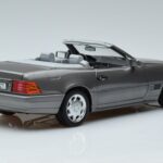 Mercedes 500 SL R129 グレーメタリック Norev 1:18 183715 メタル - image 3 of 7