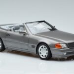 Mercedes 500 SL R129 グレーメタリック Norev 1:18 183715 メタル - image 5 of 7
