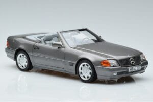 Mercedes 500 SL R129 グレーメタリック Norev 1:18 183715 メタル - 画像 5/7