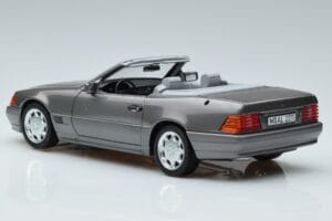 Mercedes 500 SL R129 グレーメタリック Norev 1:18 183715 メタル - 画像 6/7