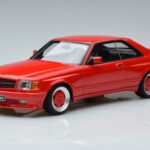 Mercedes 560 SEC W126 Widebody レッド Otto 1:18 OT995 レジン