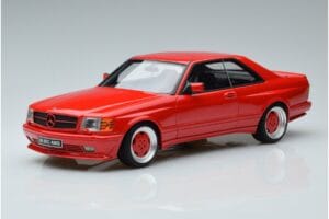 Mercedes 560 SEC W126 Widebody レッド Otto 1:18 OT995 レジン