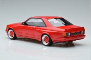 Mercedes 560 SEC W126 Widebody レッド Otto 1:18 OT995 レジン - 画像 5/6
