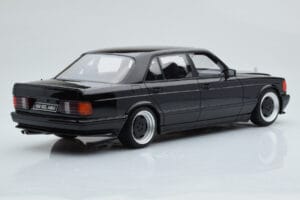 Mercedes 560 SEL AMG W126 オブシディアンブラック Otto 1:18 OT297 レジン - 画像 2/6