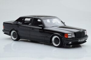 Mercedes 560 SEL AMG W126 オブシディアンブラック Otto 1:18 OT297 レジン - 画像 4/6