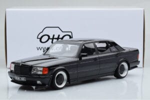 Mercedes 560 SEL AMG W126 オブシディアンブラック Otto 1:18 OT297 レジン - 画像 6/6