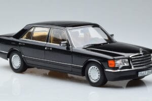Mercedes 560 SEL W126 ブラック Norev 1:18 183793 メタル - 画像 5/7