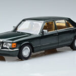 Mercedes 560 SEL W126 ダークグリーンメタリック Norev 1:18