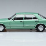 Mercedes 560 SEL W126 ライトグリーン Norev 1:18 - image 4 of 7