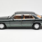 Mercedes 560 SEL W126 ナイトグリーンメタリック Dealer Edition Norev 1:18 - image 4 of 8