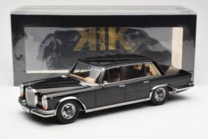 Mercedes 600 SWB W100 ブラック KK-Scale 1:18 180601 メタル - 画像 6/6