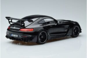 Mercedes AMG GT C190 Black Series ブラック Norev 1:18 183900 メタル - 画像 3/7