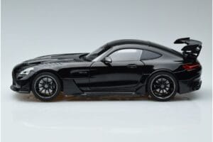 Mercedes AMG GT C190 Black Series ブラック Norev 1:18 183900 メタル - 画像 4/7