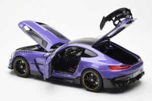 Mercedes AMG GT Black Series パープル Asia Exclusive Norev 1:18 183907 メタル - 画像 5/8
