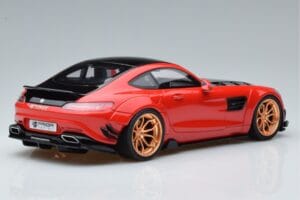 Mercedes AMG GT Prior Design C190 レッド GT Spirit 1:18 ZM104 レジン - 画像 2/6