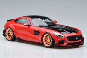 Mercedes AMG GT Prior Design C190 レッド GT Spirit 1:18 ZM104 レジン - 画像 4/6