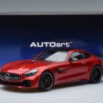 Mercedes AMG GT R C190 カーディナルレッド AUTOart 1:18 76331 メタル - image 7 of 7