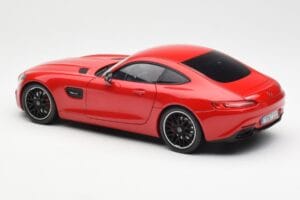 Mercedes AMG GT C190 レッド Norev 1:18 183496 メタル - 画像 7/8