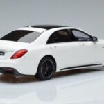 Mercedes AMG S63 W222 ダイヤモンドホワイト GT Spirit 1:18 - image 2 of 6