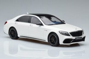 Mercedes AMG S63 W222 ダイヤモンドホワイト GT Spirit 1:18 B66965714 レジン - 画像 4/6