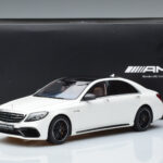 Mercedes AMG S63 W222 ダイヤモンドホワイト GT Spirit 1:18 - image 6 of 6