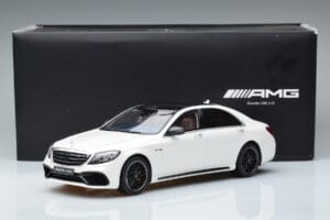 Mercedes AMG S63 W222 ダイヤモンドホワイト GT Spirit 1:18 B66965714 レジン - 画像 6/6